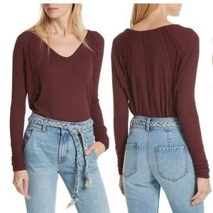 Free People Catalina V-Neck Thermal